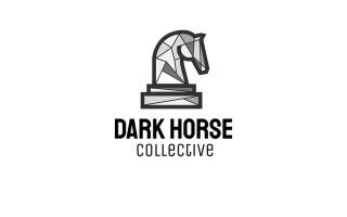 Dark horse logo BW