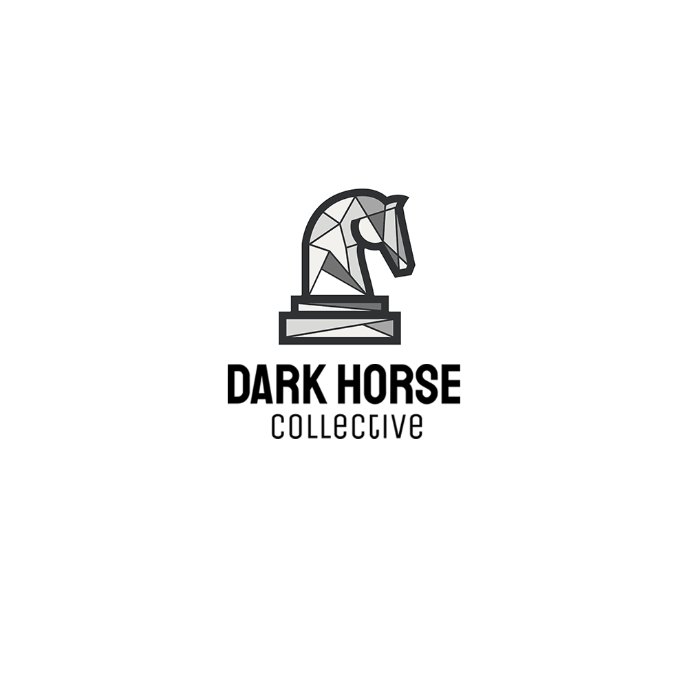 Dark horse logo BW