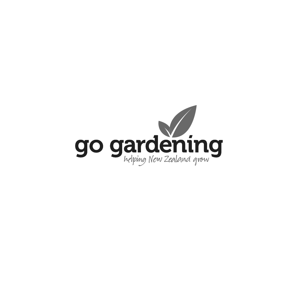 Go Gardening logo BW