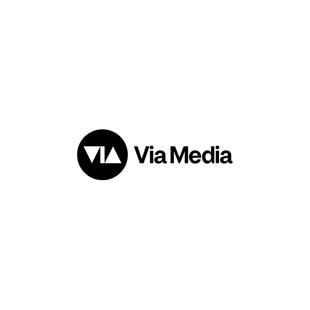 Via media logo BW